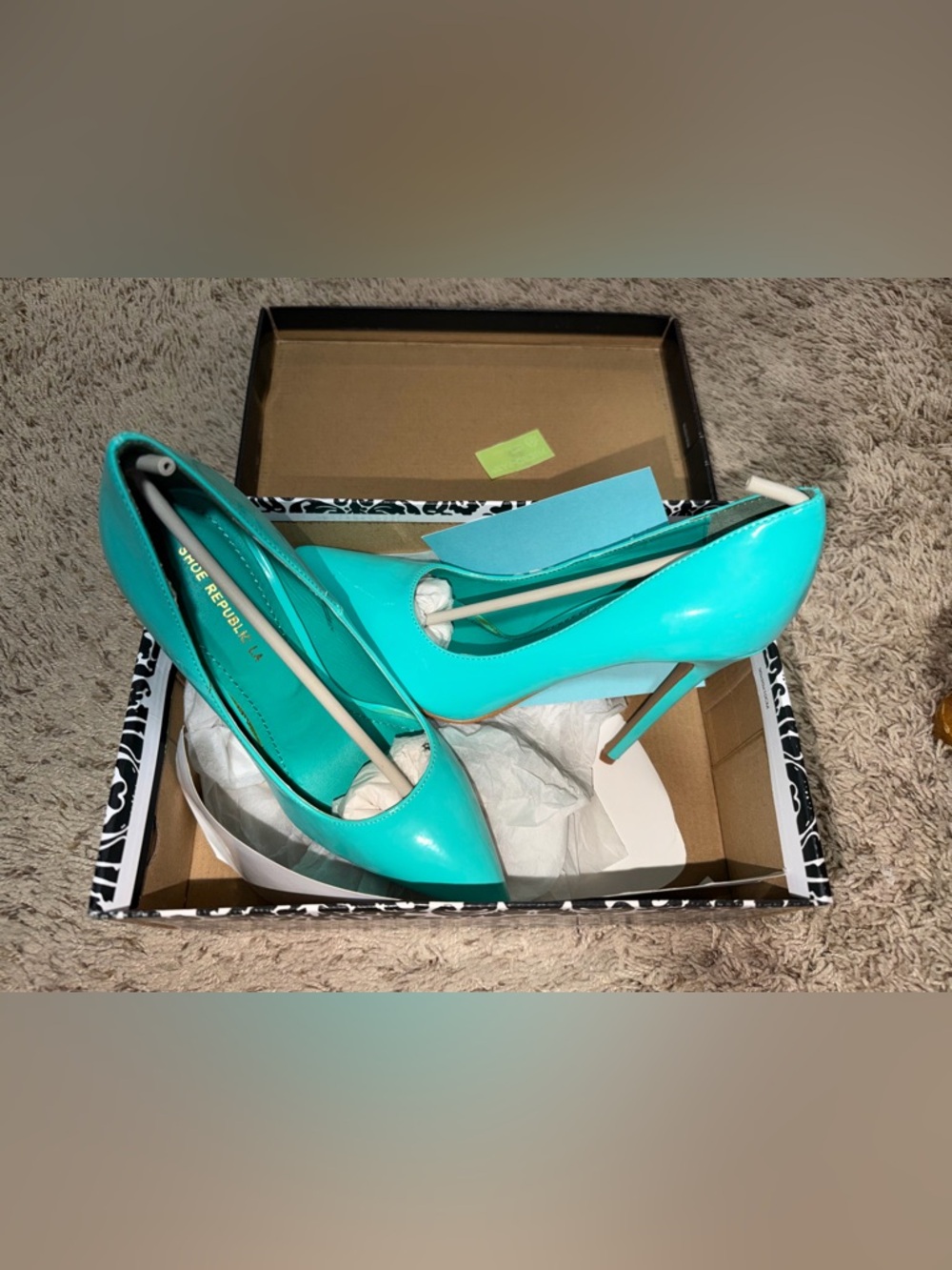 Sea Green Heels